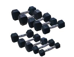 Гантельный ряд DFC от 1 кг до 15 кг DB001-1_15