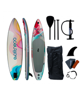 SUP борд EVO FITNESS SUP Cherry (335*78*15)