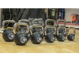 Набор полиуретановых гирь - 10 штук от 4 до 32 кг OriginalFittools FT-KB-CPU-SET