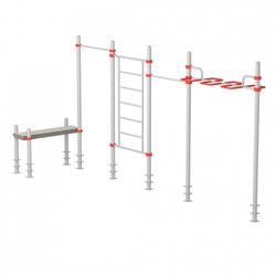 Комплекс с горизонтальной скамьей Iron King S830