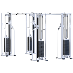 Двойной кроссовер на базе блочной рамы (стек 4х100кг) AR081.4х100