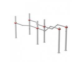 Брусья разноуровневые Iron King S711