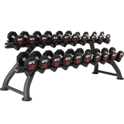 Гантельный ряд UFC 2-20 кг (10 пар) , 220 кг