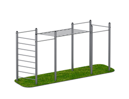 Рукоход с турниками и шведская стенка ARWOK016.1