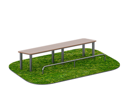 Скамья для пресса с упором для ног ARWOK403