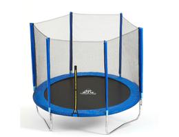 Батут DFC Trampoline Fitness с сеткой 12ft