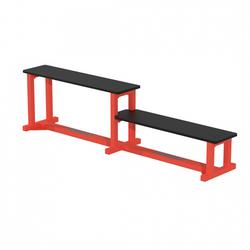 Горизонтальная гимнастическая скамья Iron King S61