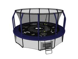 Батут UNIX line SUPREME GAME 16 ft (blue)