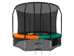 Батут Scholle Space Twin Green/Orange 12FT (3.66м)