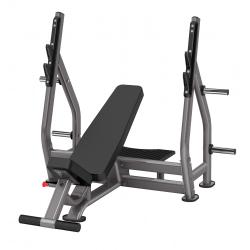 Олимпийская скамья с положительным наклоном для жима DR005