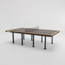 Уличный антивандальный стол для настольного тенниса Iron King S67